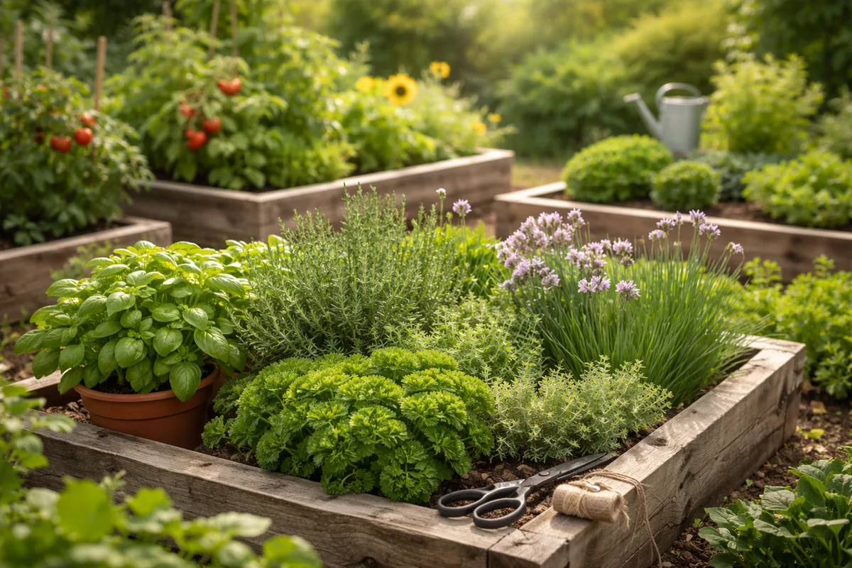 Comment intégrer des herbes aromatiques dans votre jardin potager