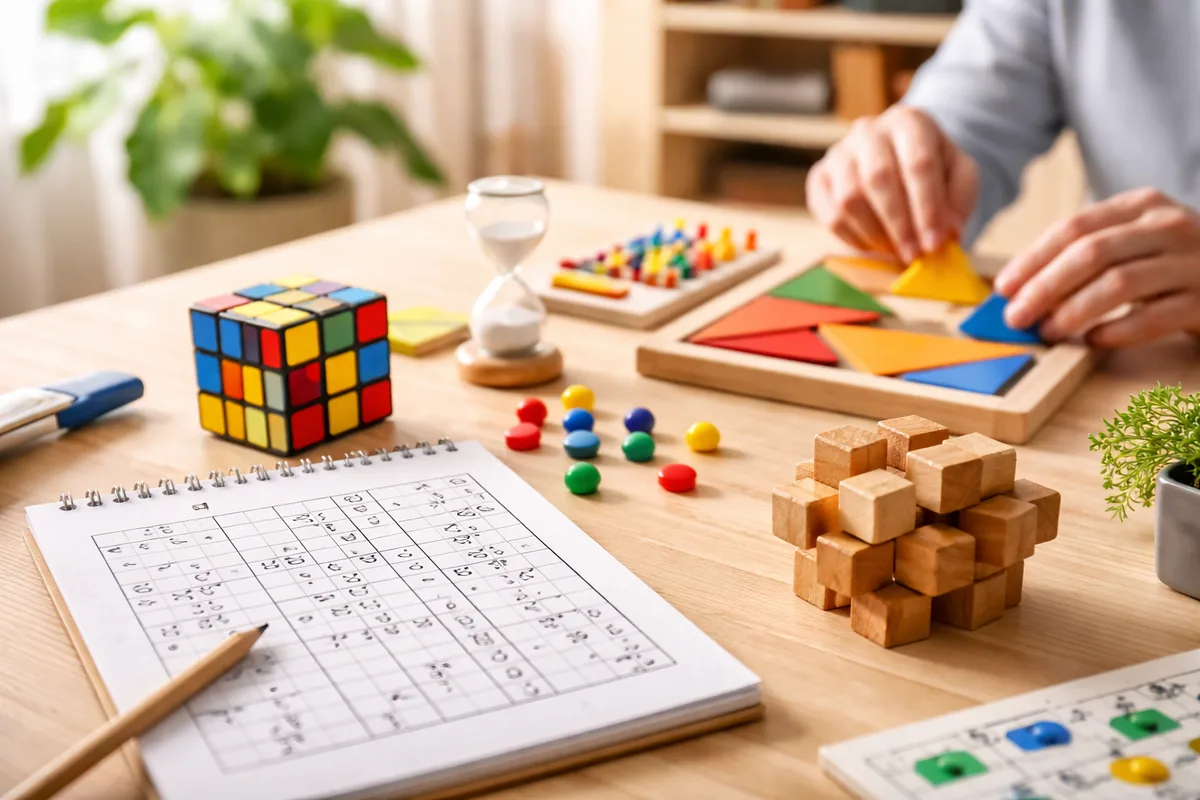 Les jeux de logique et leur rôle dans le développement de la mémoire